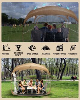 Pop Up Tent Bubble Tent | Clear Sports Pod for Outdoor Events