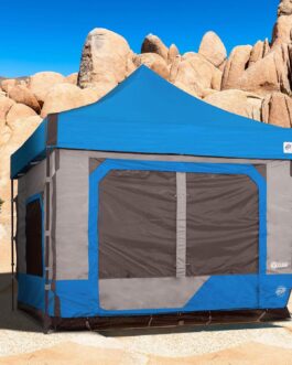 E-Z UP Camping Cube 6.4 – Transform Your 10′ Canopy into a Spacious Tent