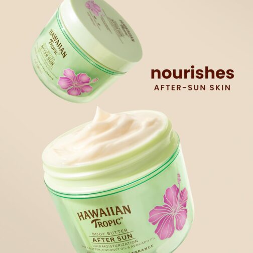 Hawaiian Tropic After Sun Body Butter with Coconut Oil - 8oz | Hydrating After Sun Lotion for Dry Skin & Winter Protection - Image 2