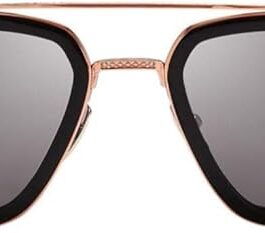 Sunglasses Dita FLIGHT. 006 7806 E-BLK-RGD BlackRose Gold with Dark Grey-AR | Stylish Metal Frame, 52mm Lens, Non-Polarized