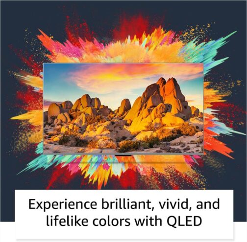 Amazon Fire TV 75" Omni QLED 4K UHD Smart TV – Dolby Vision IQ, Alexa Hands-Free, Local Dimming & Fire TV Ambient Experience - Image 3