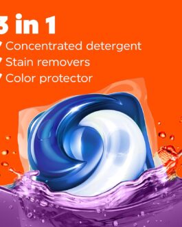 Tide PODS Laundry Detergent Pacs – 112 Count, Spring Meadow Scent, Stain Remover & Color Protector