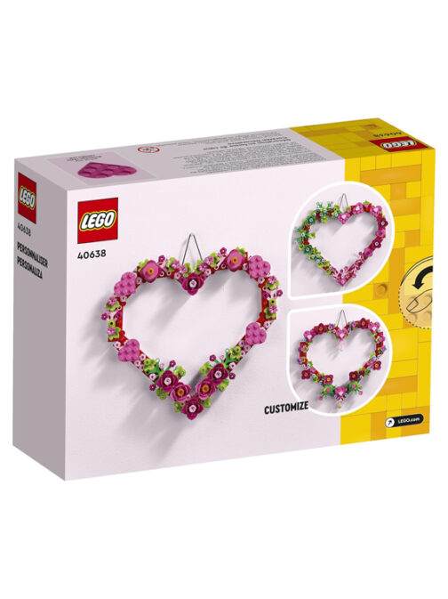 LEGO Heart Ornament