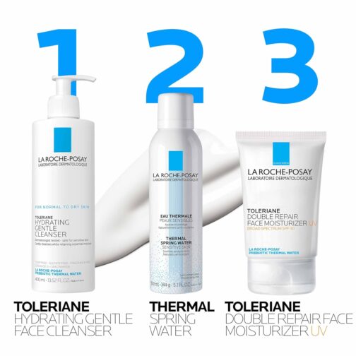 La Roche-Posay Toleriane Double Repair Face Moisturizer - Hydrating Daily Cream with Ceramide & Niacinamide, Oil-Free & Fragrance-Free - Image 4