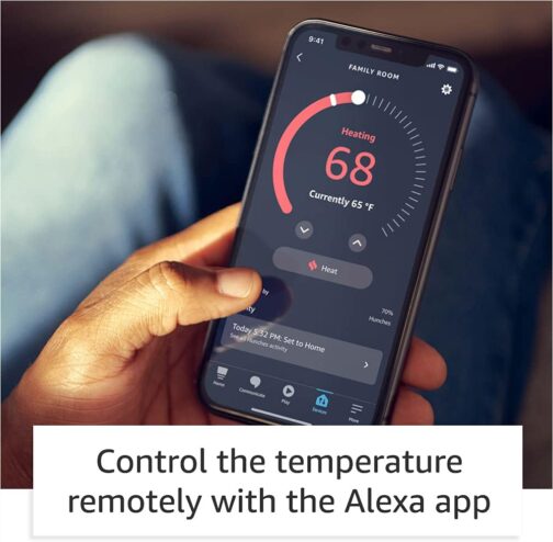 Amazon Smart Thermostat - Energy-Saving & Alexa Compatible | Smart Home Upgrade - Image 4