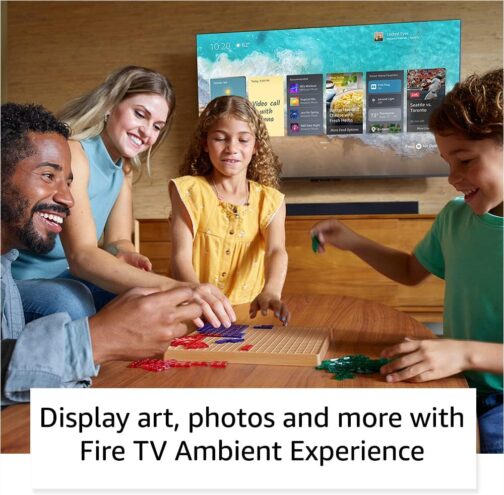 Amazon Fire TV 75" Omni QLED 4K UHD Smart TV – Dolby Vision IQ, Alexa Hands-Free, Local Dimming & Fire TV Ambient Experience - Image 4