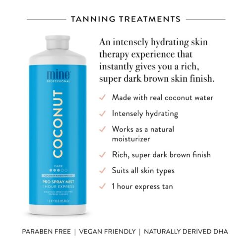 MineTan Professional Spray Solution – Moroccan Bronzing Treatment for a Deep, Hydrated Glow - Image 2