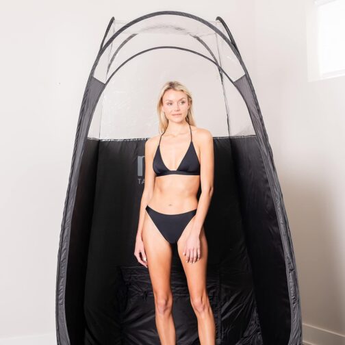 MineTan Spray Tan Folding Tent – Portable, Professional Pop-Up Spray Tanning Booth - Image 2