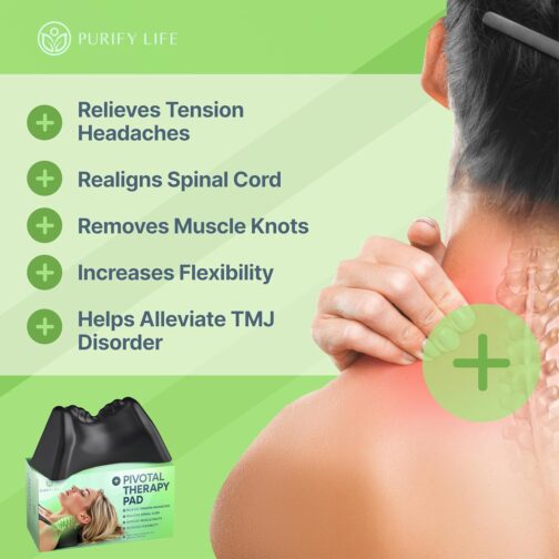 Purify Life Occipital Release Tool for Neck & Back Pain Relief | Chiropractor Recommended, HSA/FSA Eligible, Durable & Portable Pain Relief Device - Image 2