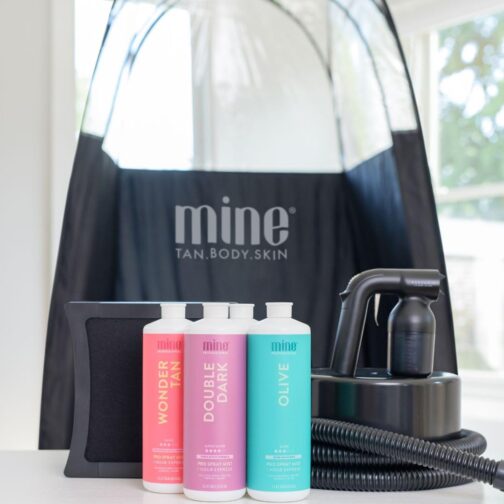 MineTan Spray Tan Folding Tent – Portable, Professional Pop-Up Spray Tanning Booth - Image 4