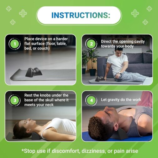 Purify Life Occipital Release Tool for Neck & Back Pain Relief | Chiropractor Recommended, HSA/FSA Eligible, Durable & Portable Pain Relief Device - Image 7