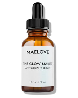 Vitamin C Serum with Hyaluronic Acid, Vitamin E & Ferulic Acid | Glow Maker Face Serum | Brighten & Protect Skin | USA Made | Vegan & Cruelty-Free