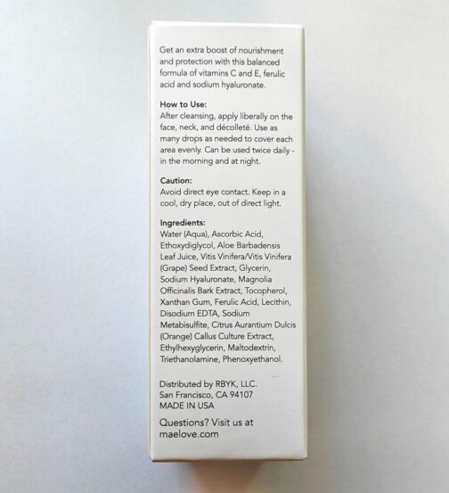 Vitamin C Serum with Hyaluronic Acid, Vitamin E & Ferulic Acid | Glow Maker Face Serum | Brighten & Protect Skin | USA Made | Vegan & Cruelty-Free - Image 9