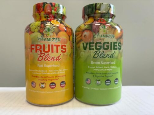 Fruits and Vegetables Supplements with BioPerine | 38 Superfoods for Daily Energy & Health | Vegan, USA Made, Non-GMO Capsules for Men & Women - Image 9