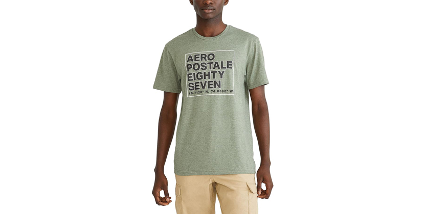 You are currently viewing AEROPOSTALE Men’s Box Graphic Tee Review: Bold Style Meets Everyday Comfort