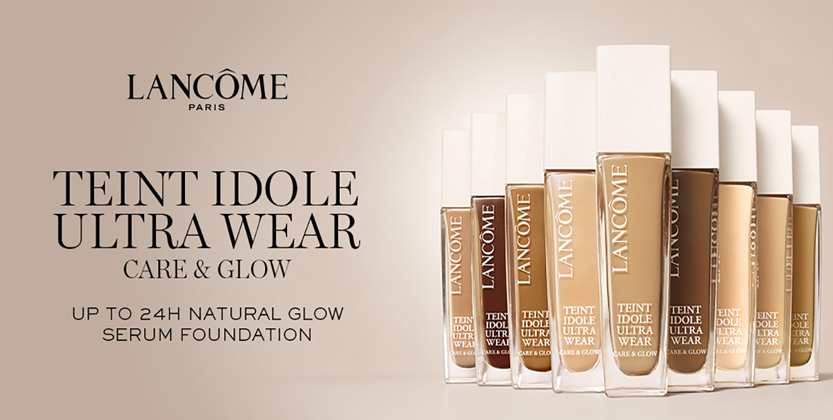 You are currently viewing Lancôme Teint Idôle Ultra Wear Care & Glow Foundation Review – 245C Shade with SPF 27 & Hydrating Serum Finish