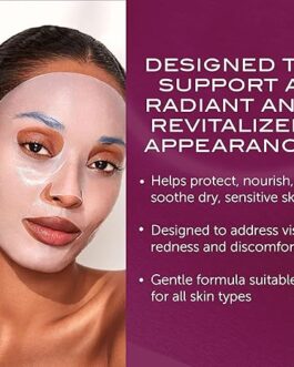 111SKIN Y Theorem Bio Cellulose Facial Mask – Hydrating Sheet Mask with NAC Y², Ectoin & Centella Asiatica for Radiance & Elasticity