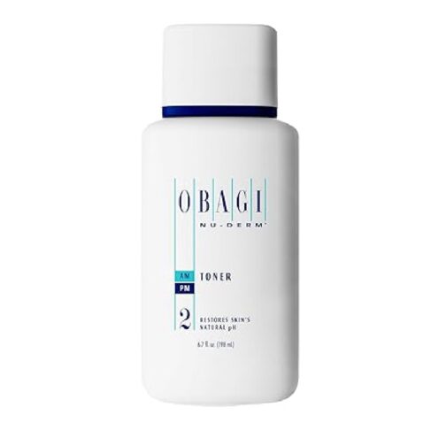 Obagi Nu-Derm Face Toner, Alcohol Free Toner with Witch Hazel and Aloe Vera for Oily Skin or Dry Skin Types 6.7 Fl Oz