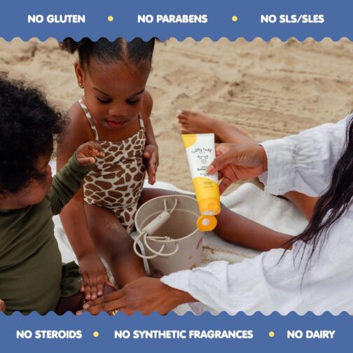 TUBBY TODD Mineral Sunscreen SPF 50 for Kids – Gentle, Water-Resistant Sun Protection for Delicate Skin - Image 6