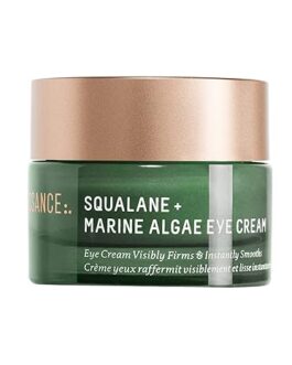 BIOSSANCE Squalane and Marine Algae Eye Cream - Anti-Aging Under Eye Cream for Fine Lines