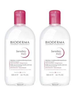 Bioderma Sensibio H2O Micellar Water – Fragrance-Free Makeup Remover & Cleanser for Sensitive Skin