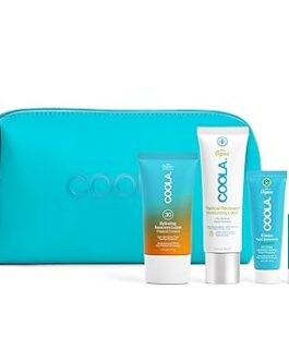 COOLA Organic Sunscreen and Lip Balm SPF 30 Sun Essentials Kit,