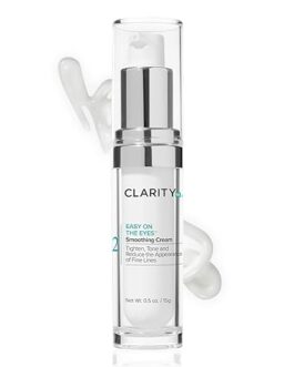 ClarityRx Easy On The Eyes Smoothing Eye Cream, Natural Plant-Based Anti-Aging Under Eye Cream for Dark Circles