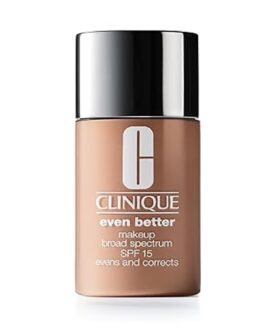 Clinique Foundation, Even Better Makeup, Medium Coverage Foundation, SPF 15 Foundation, Dark Spot Correcting Makeup, Skin Tone Evening Foundation, Dermatologist-Tested Foundation,