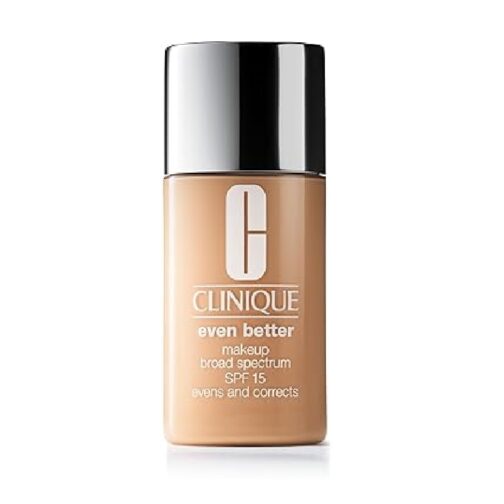 Clinique Even Better Foundation SPF 15 – Medium Coverage for Uneven Skin Tone & Dark Spots
