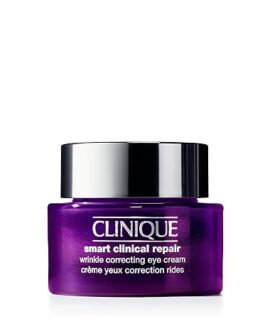 Clinique Smart Repair Eye Cream – Anti-Aging Eye Treatment with Hyaluronic Acid & Peptides