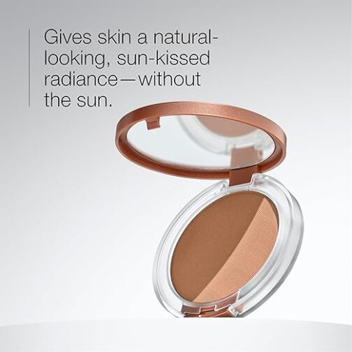 Clinique True Bronze Pressed Powder Bronzer – Blendable Sun-Kissed Glow for a Natural Radiant Finish - Image 2