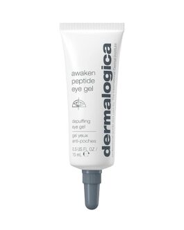 Dermalogica Awaken Peptide Eye Gel – Anti-Puffiness Eye Treatment with Caffeine & Peptides – Hydrating Eye Gel for Wrinkles