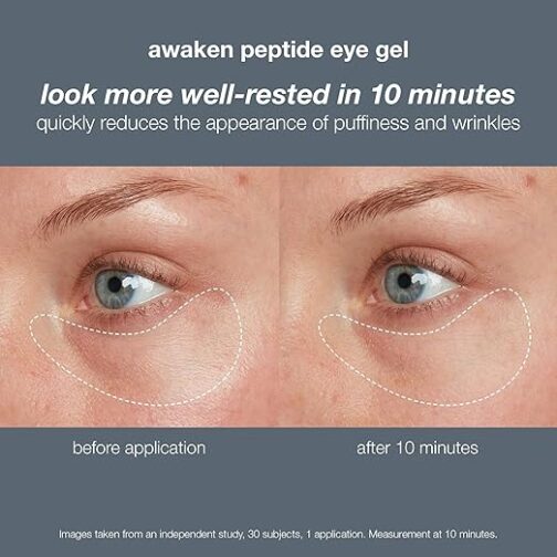 Dermalogica Awaken Peptide Eye Gel – Anti-Puffiness Eye Treatment with Caffeine & Peptides – Hydrating Eye Gel for Wrinkles - Image 4