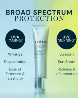 Elemis Pro-Collagen Skin Protection Fluid SPF 50 – Lightweight Hydrating Face Sunscreen & Makeup Primer (40ml)
