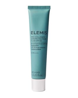Elemis Pro-Collagen Skin Protection Fluid SPF 50 – Lightweight Hydrating Face Sunscreen & Makeup Primer (40ml)