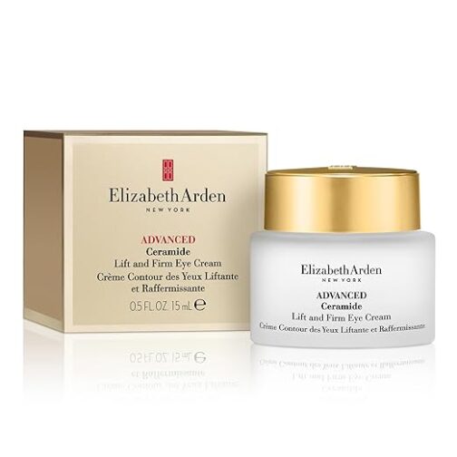Elizabeth Arden Ceramide Lift & Firm Eye Cream – Reduces Wrinkles, Puffiness & Crow’s Feet