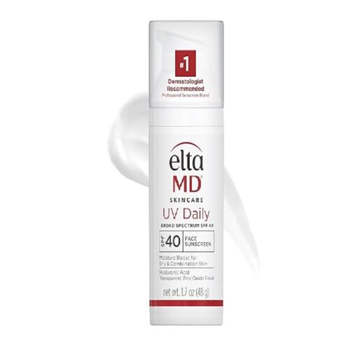 EltaMD UV Daily SPF 40 Face Sunscreen Moisturizer with Zinc Oxide