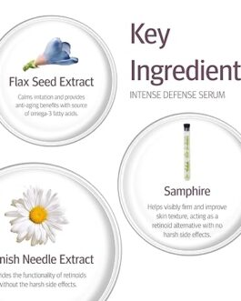 Epionce Intense Defense Serum – Anti-Aging Facial Serum with Vitamins A, B, C, D & E – Niacinamide Formula for Fine Lines, Wrinkles & Skin Renewal