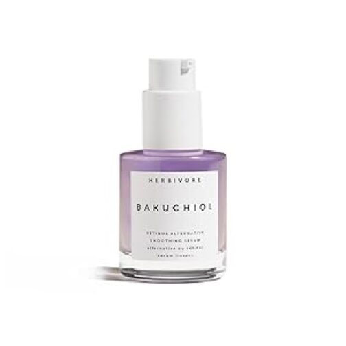 HERBIVORE Bakuchiol Retinol Alternative - Bakuchiol + Peptides, Smooths Skin,