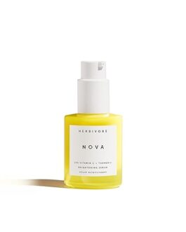 HERBIVORE Nova Brightening Serum – 15% Vitamin C + Turmeric for Dark Spots & Radiant Skin