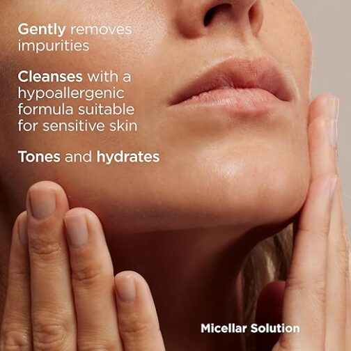 ISDIN Micellar 4-in-1 Facial Cleansing Water – Makeup Remover, Toner & Hydrator for Sensitive Skin – Alcohol-Free (13.5 FL OZ) - Image 3