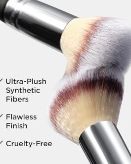 IT Cosmetics Heavenly Luxe Complexion Perfection Brush #7 – Dual-Ended Foundation & Concealer Brush, Soft Cruelty-Free Bristles for Sensitive Skin