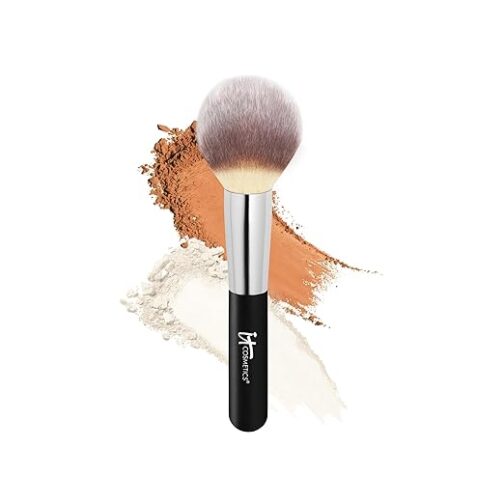 IT Cosmetics Heavenly Luxe Wand Ball Powder Brush #8 – Soft, Rounded Face Powder Brush for Poreless, Flawless Makeup Application