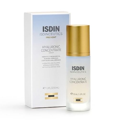 Isdinceutics Hyaluronic Concentrate, Lightweight Face Serum with Hyaluronic Acid, 1.0 FL OZ