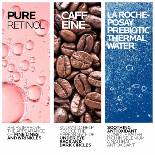 La Roche-Posay Retinol Eye Cream – Anti-Aging Cream for Wrinkles & Dark Circles with Caffeine - Image 3