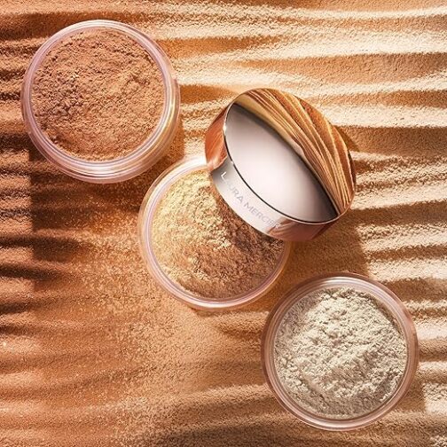 Laura Mercier Light Catcher Setting Powder – Luminous Finish & Long-Lasting Radiance for Smooth, Blurred, Glowing Skin - Image 4