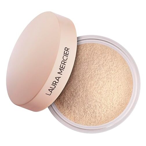 Laura Mercier Talc-Free Setting Powder Ultra-Blur – Hydrating & Blurring Finish with Hyaluronic Acid for Normal to Mature Skin