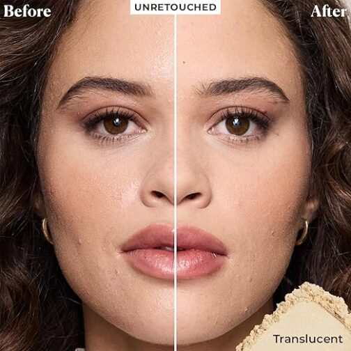 Laura Mercier Talc-Free Setting Powder Ultra-Blur – Hydrating & Blurring Finish with Hyaluronic Acid for Normal to Mature Skin - Image 2