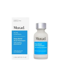 Murad Deep Relief Acne Treatment – 2% Salicylic Acid & Phytosteroid Formula for Deep, Painful Acne Breakouts & Redness