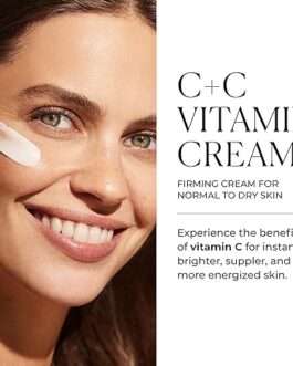 Natura Bissé C+C Vitamin Cream – Anti-Aging Vitamin C Face Cream for Hydration, Firmness & Radiance – 2.5 Oz for Normal & Dry Skin